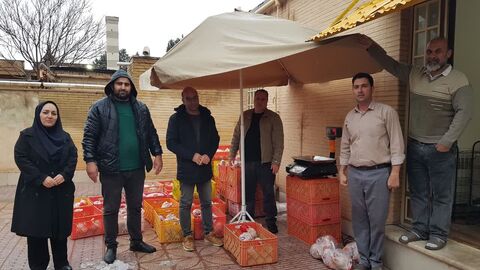 کرمانشاه.  بسته‌های رمضان