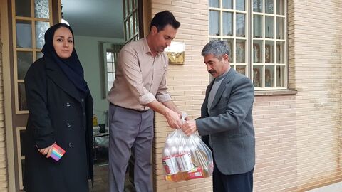 کرمانشاه.  بسته‌های رمضان