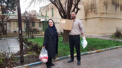 کرمانشاه.  بسته‌های رمضان