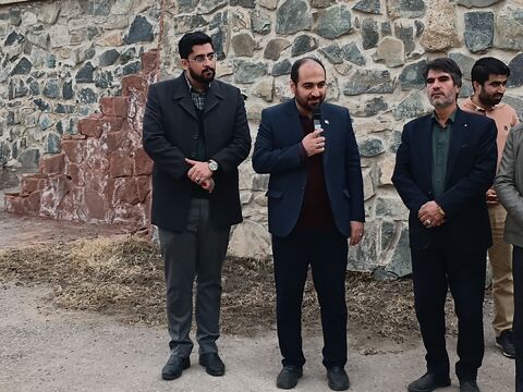 آیین کلنگ‌زنی نگارخانه تخصصی کودک و نوجوان در مشهد