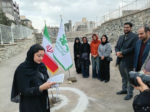 آیین کلنگ‌زنی نگارخانه تخصصی کودک و نوجوان در مشهد