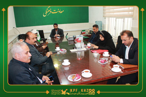 جلسه هم‌اندیشی کانون با معاونان آموزش ابتدایی اهواز