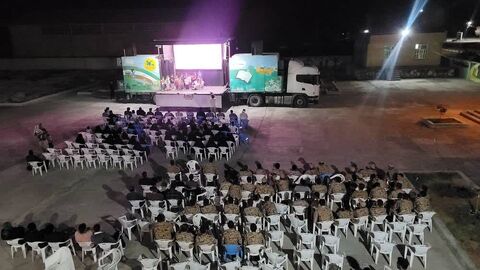 گزارش تصویری/ تماشاخانه سیار کانون پرورش فکری پس از 28 اجرا در استان هرمزگان به کار خود پایان داد