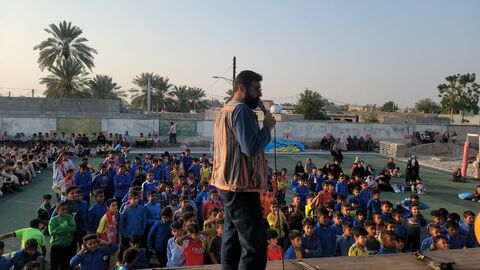 گزارش تصویری/ تماشاخانه سیار کانون پرورش فکری پس از 28 اجرا در استان هرمزگان به کار خود پایان داد