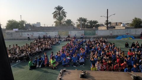 گزارش تصویری/ تماشاخانه سیار کانون پرورش فکری پس از 28 اجرا در استان هرمزگان به کار خود پایان داد