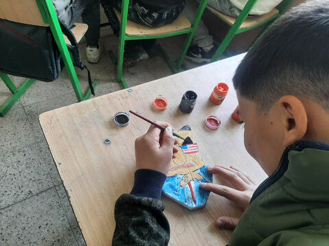 برنامه‌های دهه مبارک فجر در کتابخانه‌های سیار روستایی پارس‌آباد