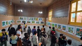 برپایی نمایشگاه آثار برگزیده‌ دهمین دوسالانه‌ هنرهای تجسمی کانون کرمانشاه