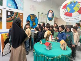 بازدید کودکان از خانه محیط زیست کانون اشنویه