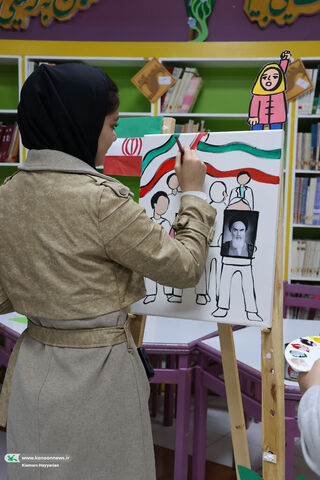 کارگاه تصویرسازی مافرزندان ایرانیم چهارمحال و بختیاری