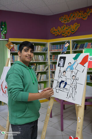 کارگاه تصویرسازی مافرزندان ایرانیم چهارمحال و بختیاری