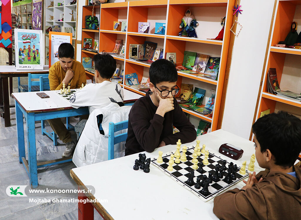 برگزاری مسابقه‌های شطرنج«جام فجر» در مرکز مجتمع کانون رشت