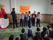 کتابخانه سیار میامی با سرود و شعر میزبان دانش آموزان مالک اشتر شد