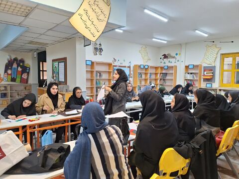 کرمانشاه.  کارگاه پیش‌دبستانی