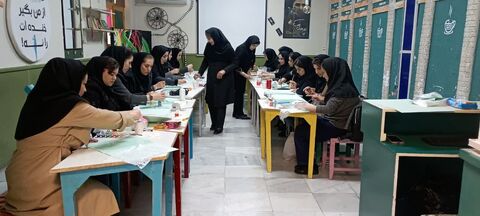 کرمانشاه.  کارگاه پیش‌دبستانی