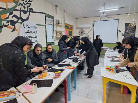 کرمانشاه.  کارگاه پیش‌دبستانی