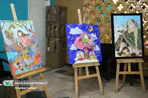 نمایشگاه تصویرسازی آثار دانشجویان رشته گرافیک