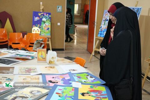 نمایشگاه تصویرسازی آثار دانشجویان رشته گرافیک