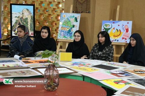 نمایشگاه تصویرسازی آثار دانشجویان رشته گرافیک