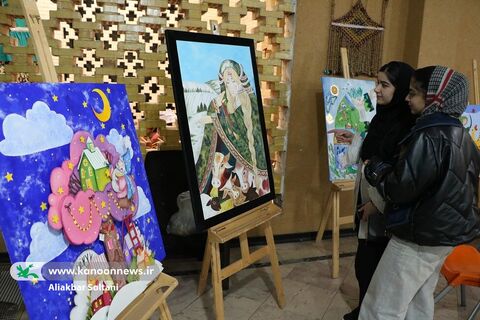 نمایشگاه تصویرسازی آثار دانشجویان رشته گرافیک