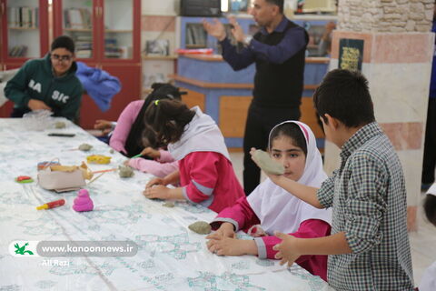 سفر کتاب های حسی و لمسی به بوشهر به روایت تصویر