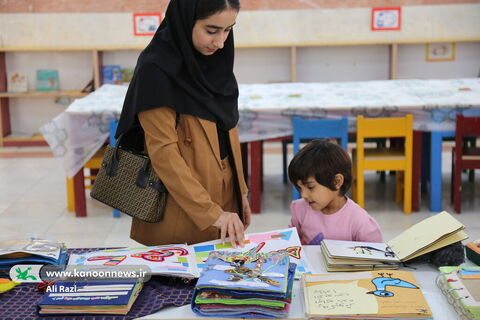 سفر کتاب های حسی و لمسی به بوشهر به روایت تصویر