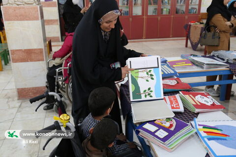 سفر کتاب های حسی و لمسی به بوشهر به روایت تصویر