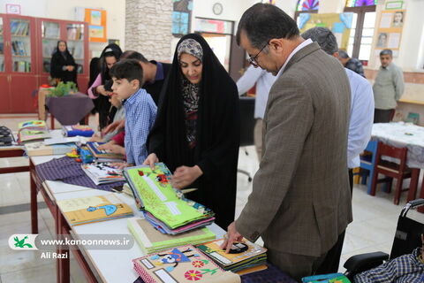 سفر کتاب های حسی و لمسی به بوشهر به روایت تصویر