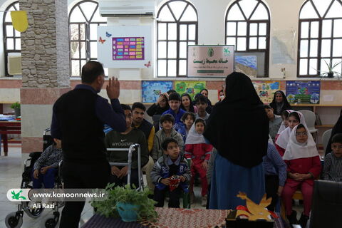 سفر کتاب های حسی و لمسی به بوشهر به روایت تصویر