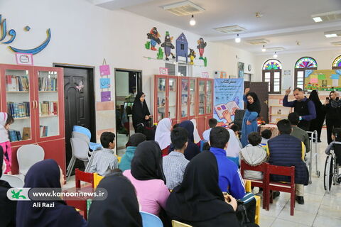 سفر کتاب های حسی و لمسی به بوشهر به روایت تصویر