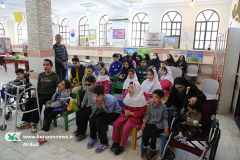 سفر کتاب های حسی و لمسی به بوشهر به روایت تصویر