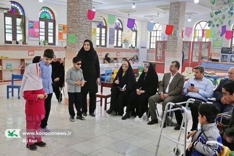 سفر کتاب های حسی و لمسی به بوشهر به روایت تصویر