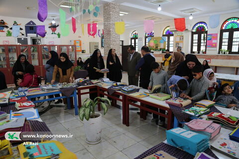 سفر کتاب های حسی و لمسی به بوشهر به روایت تصویر