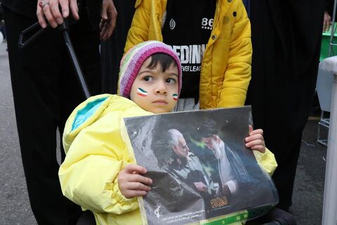 راهپیمایی باشکوه 22 بهمن در ساری