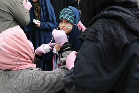 راهپیمایی باشکوه 22 بهمن در ساری