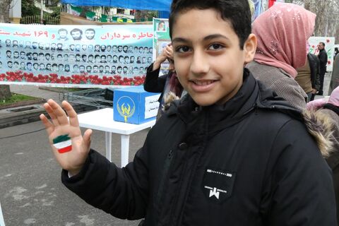 راهپیمایی باشکوه 22 بهمن در ساری