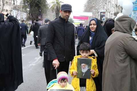 راهپیمایی باشکوه 22 بهمن در ساری