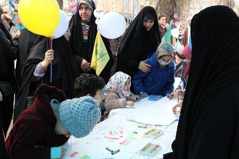 راهپیمایی باشکوه 22 بهمن در ساری