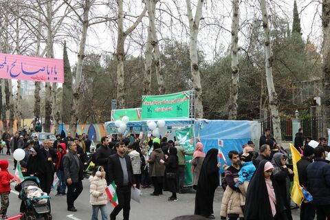 راهپیمایی باشکوه 22 بهمن در ساری