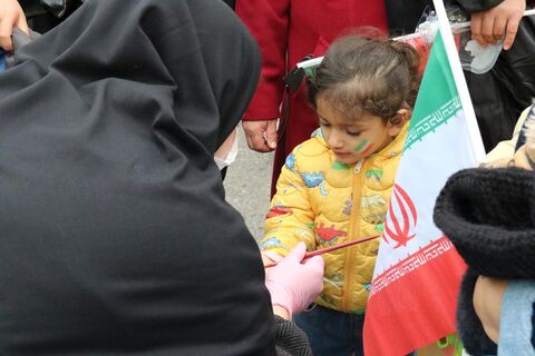 راهپیمایی باشکوه 22 بهمن در ساری