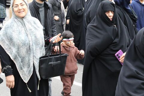 راهپیمایی باشکوه 22 بهمن در ساری