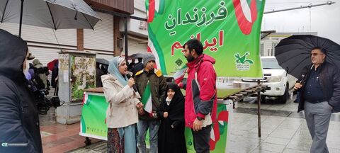 قاب‌های ماندگار از نقش‌آفرینی کانون در راهپیمایی ۲۲ بهمن سنندج