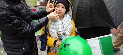 قاب‌های ماندگار از نقش‌آفرینی کانون در راهپیمایی ۲۲ بهمن سنندج