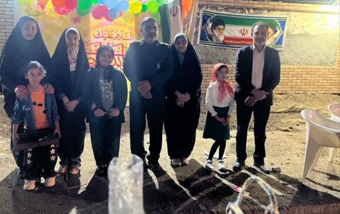 برگزاری ایستگاه صلواتی ایرانمون به مناسبت نیمه شعبان و دهه فجر به همت کانون یاران مرکز فین