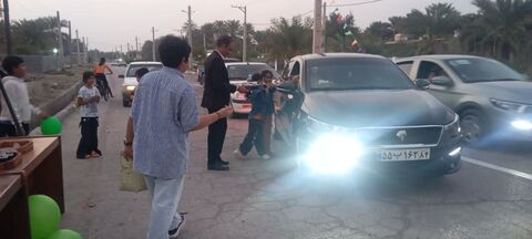 برگزاری ایستگاه صلواتی ایرانمون به مناسبت نیمه شعبان و دهه فجر به همت کانون یاران مرکز فین