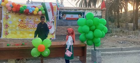 برگزاری ایستگاه صلواتی ایرانمون به مناسبت نیمه شعبان و دهه فجر به همت کانون یاران مرکز فین