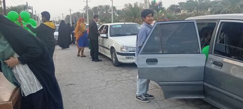 برگزاری ایستگاه صلواتی ایرانمون به مناسبت نیمه شعبان و دهه فجر به همت کانون یاران مرکز فین