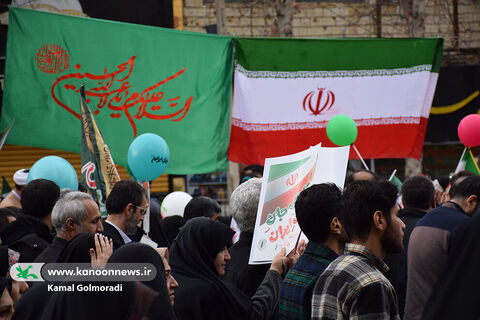 کانون پرورش فکری لرستان در راهپیمایی ۲۲ بهمن