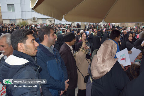 کانون پرورش فکری لرستان در راهپیمایی ۲۲ بهمن