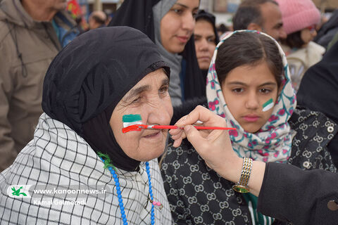 کانون پرورش فکری لرستان در راهپیمایی ۲۲ بهمن