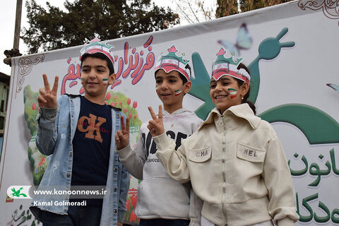 کانون پرورش فکری لرستان در راهپیمایی ۲۲ بهمن